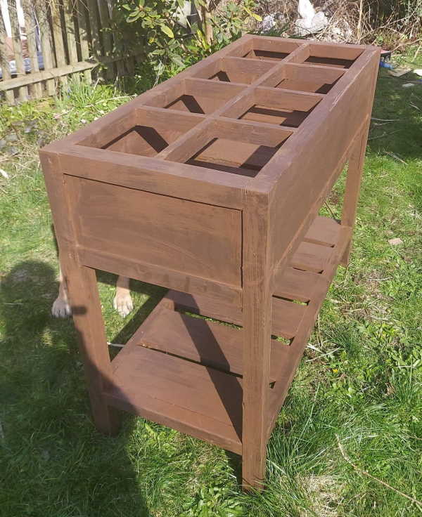 Eight Pot Planter